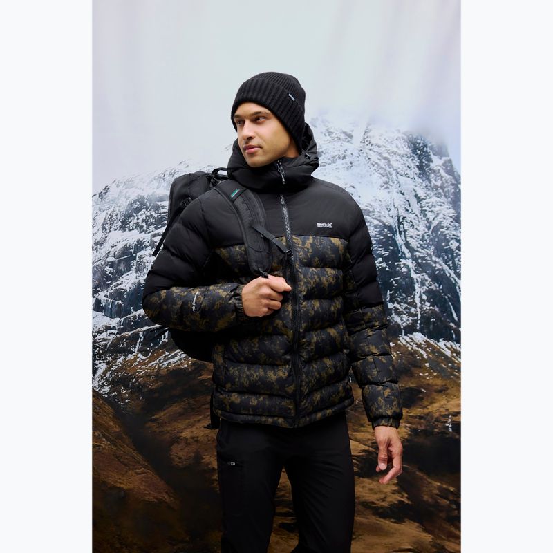 Gefütterte Herrenjacke REGATTA Aldthron textured print/black 17