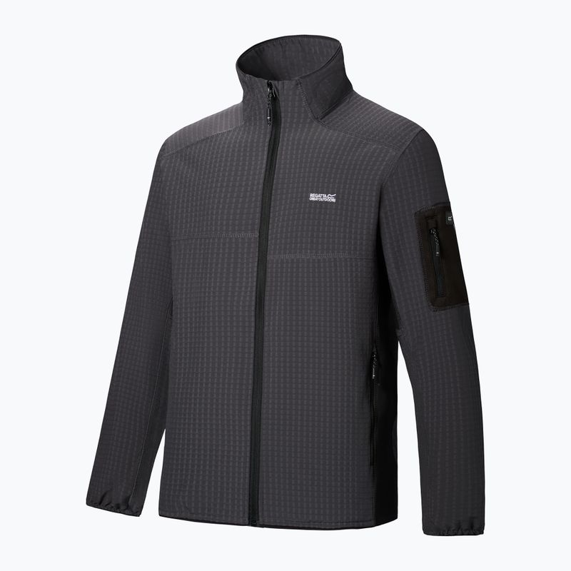 Herrenpullover REGATTA Baslinn ash/black 10