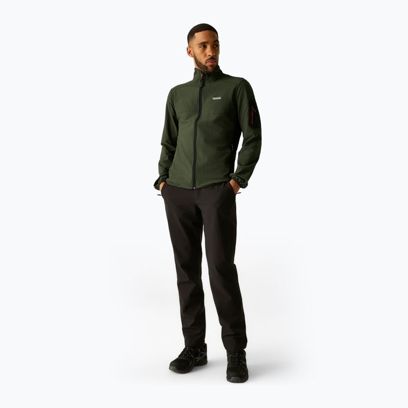 Herrenpullover REGATTA Baslinn dark khaki/black 2