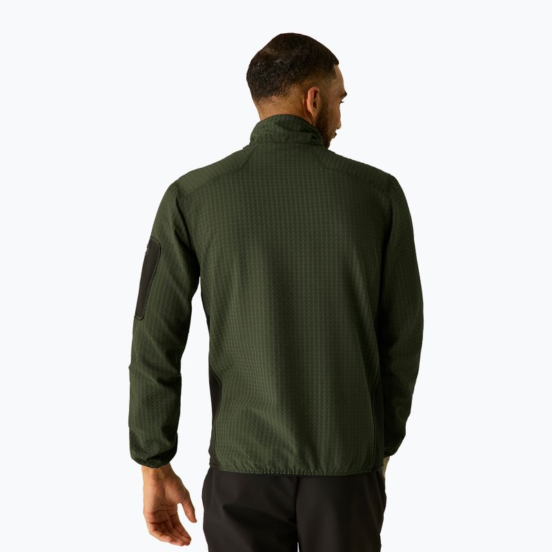 Herrenpullover REGATTA Baslinn dark khaki/black 4
