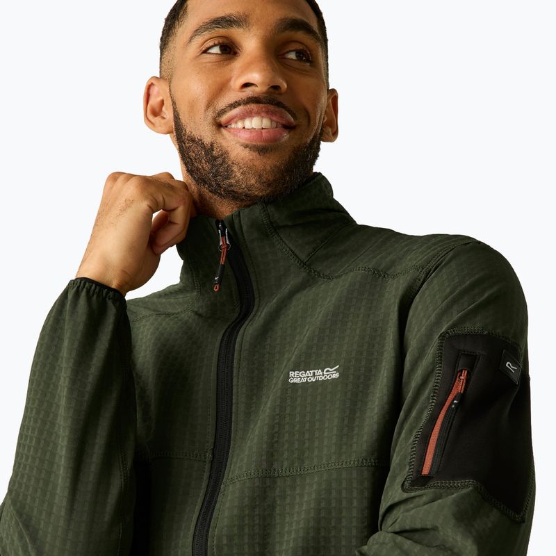 Herrenpullover REGATTA Baslinn dark khaki/black 7