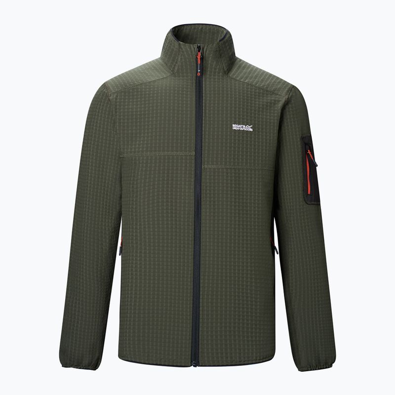 Herrenpullover REGATTA Baslinn dark khaki/black 8