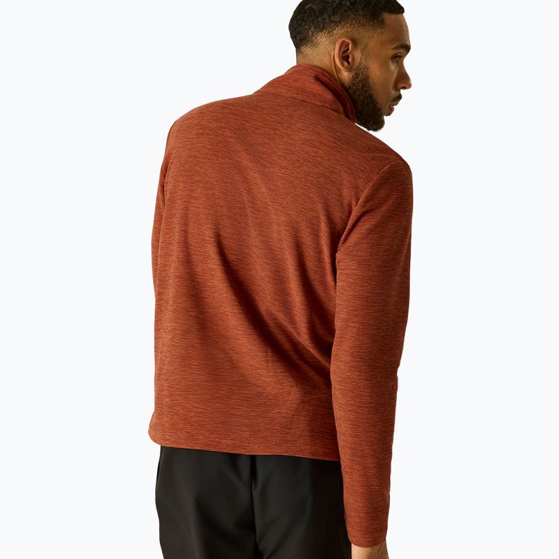 Fleecejacke für Herren Regatta Thompson Marl burnt henna 3