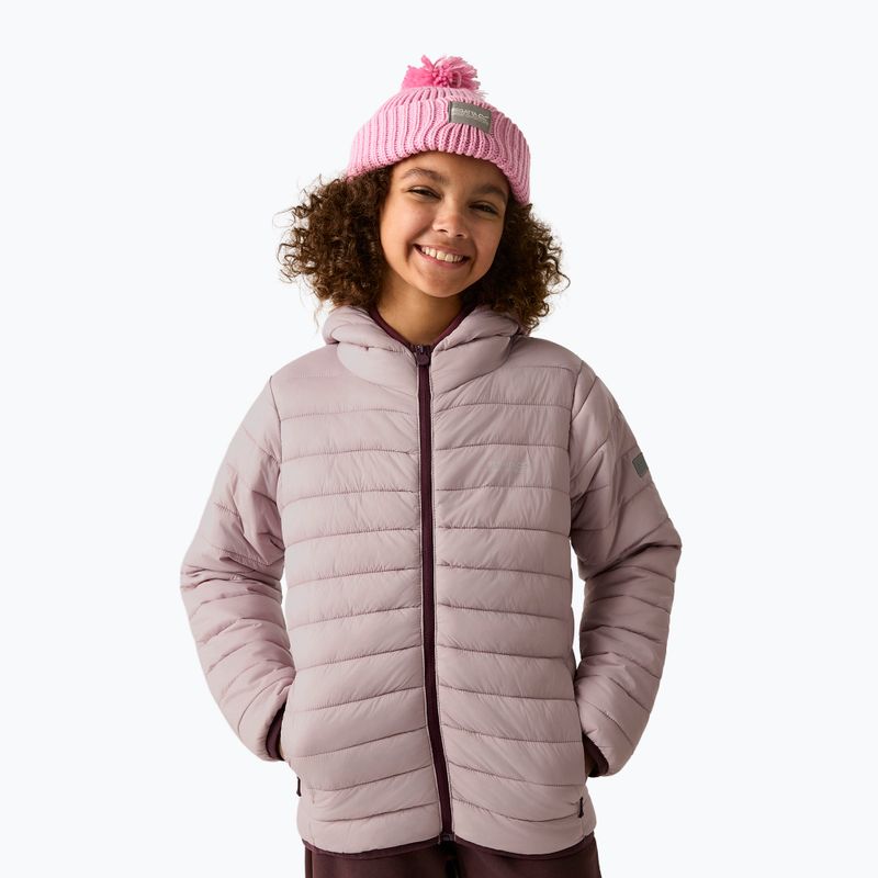 Daunenjacke für Kinder Regatta Hooded Marizion powder lilac 5