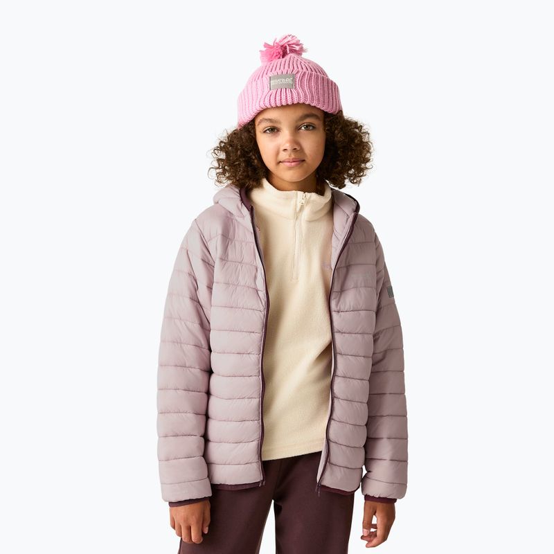 Daunenjacke für Kinder Regatta Hooded Marizion powder lilac 7