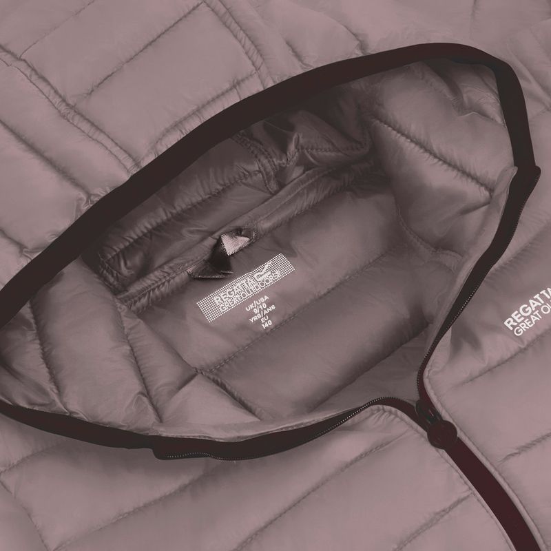 Daunenjacke für Kinder Regatta Hooded Marizion powder lilac 4