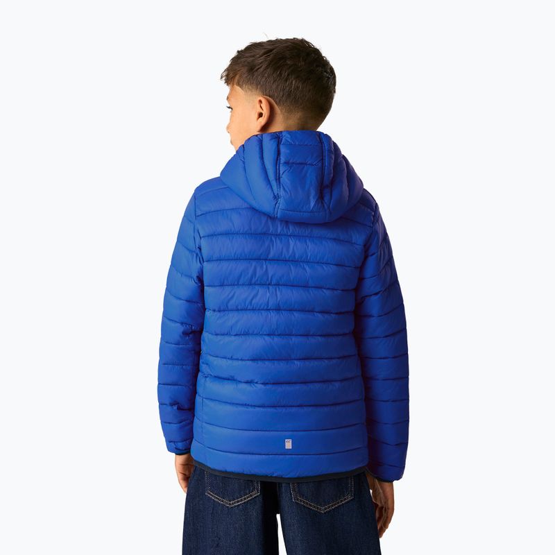 Daunenjacke für Kinder REGATTA Hooded Marizion olympian blue/aviator blue 3