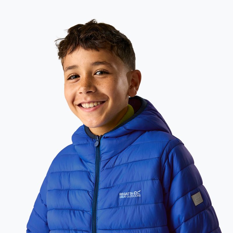 Daunenjacke für Kinder REGATTA Hooded Marizion olympian blue/aviator blue 5