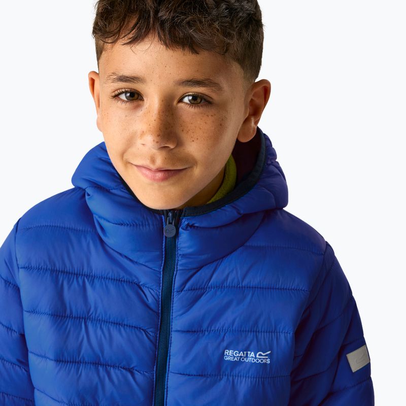 Daunenjacke für Kinder REGATTA Hooded Marizion olympian blue/aviator blue 6