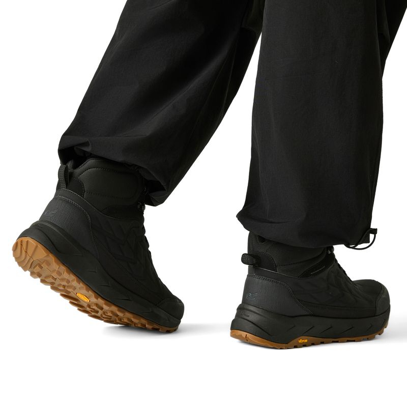 Herren-Wanderschuhe REGATTA Onyx Mid black gum 6