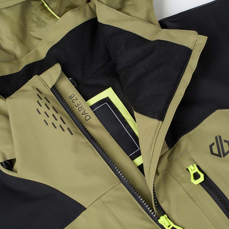 Herren-Skijacke Dare2B Baseplate IV Jacket black/martini olive 13