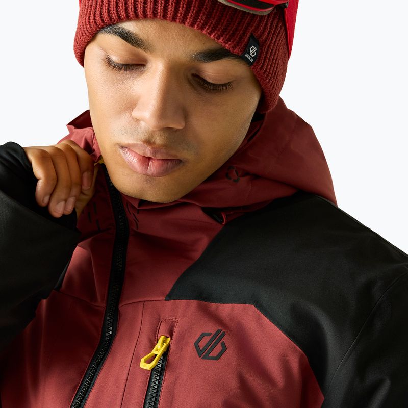 Herren-Skijacke Dare2B Baseplate IV Jacket black/rustic red 4