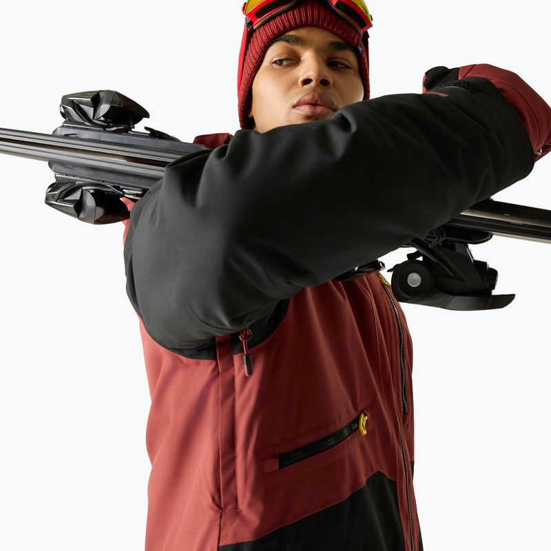 Herren-Skijacke Dare2B Baseplate IV Jacket black/rustic red 6