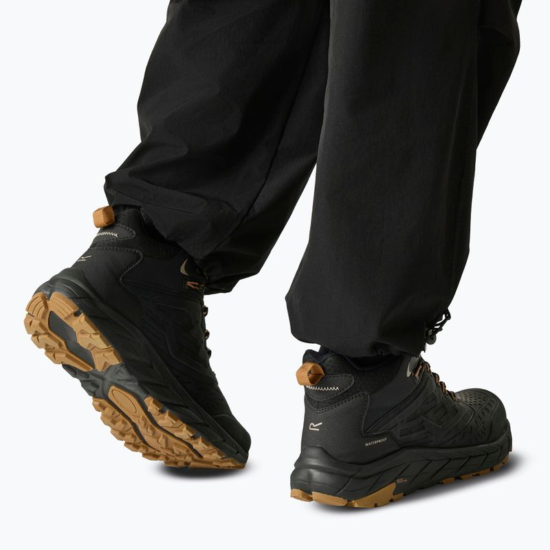 Herren-Wanderschuhe REGATTA Derino Mid Black/Rubber 8
