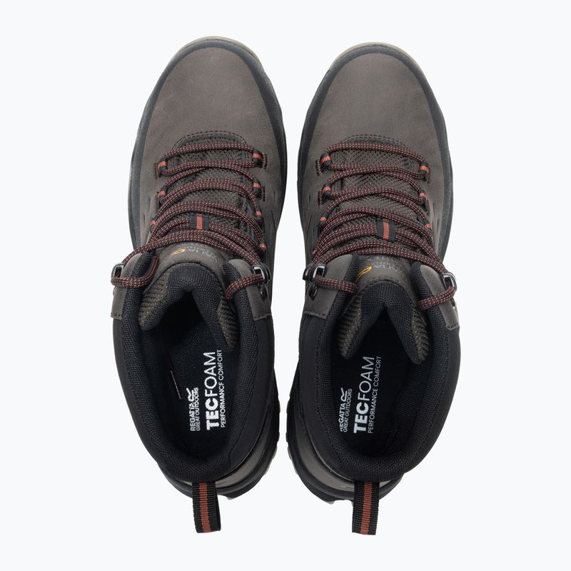 Herren-Trekkingstiefel REGATTA Blake peat/burnt henna 3