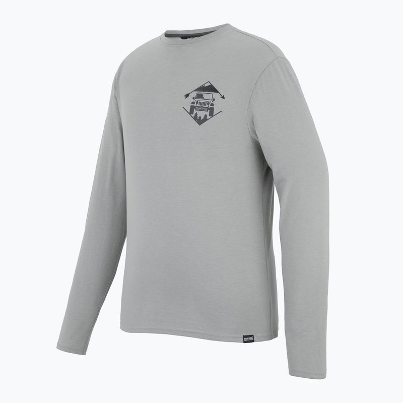 Longsleeve Herren REGATTA Maylow misty grey mountain road 3