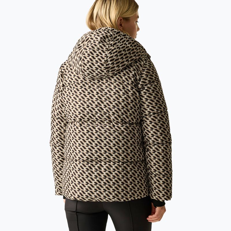 Damen-Skijacke Dare 2b Allure Jacket white pepper geo print 3