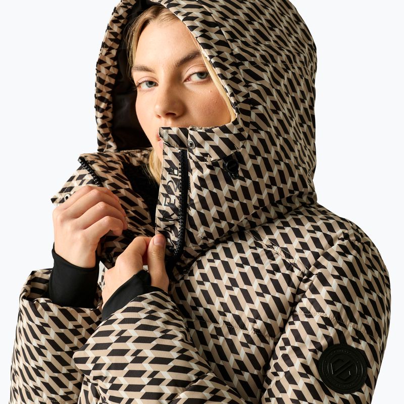 Damen-Skijacke Dare 2b Allure Jacket white pepper geo print 6