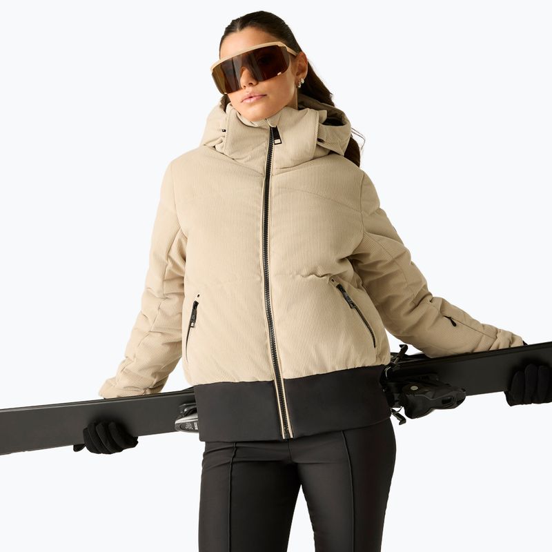 Damen-Skijacke Dare2B Glitz II Jacket white pepper cord 5
