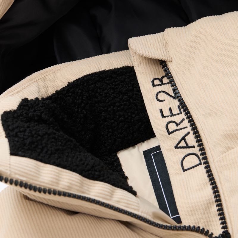 Damen-Skijacke Dare2B Glitz II Jacket white pepper cord 14