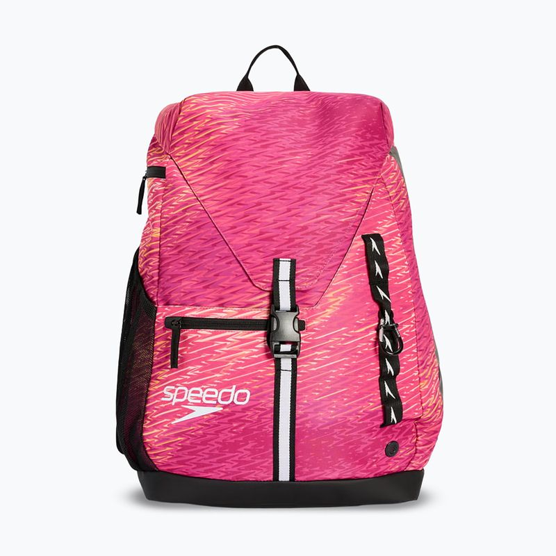 Schwimmrucksack Speedo Team Printed 35 l opaline margarita pink