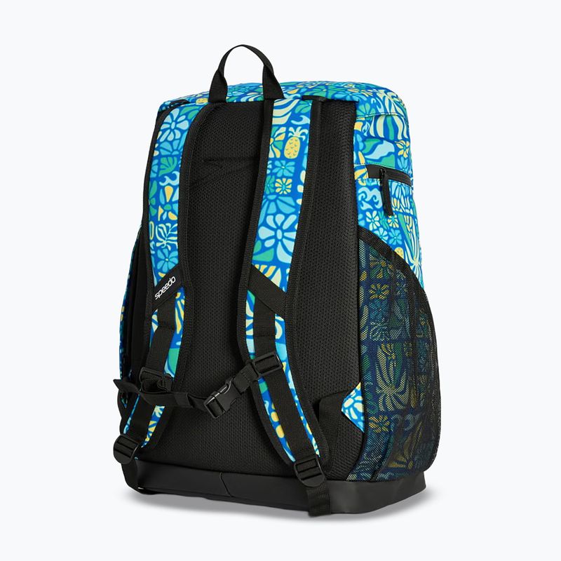 Schwimmrucksack Speedo Team Printed 35 l summer stamp deep sapphire 3