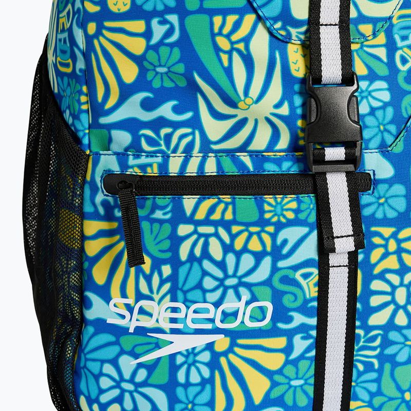 Schwimmrucksack Speedo Team Printed 35 l summer stamp deep sapphire 5