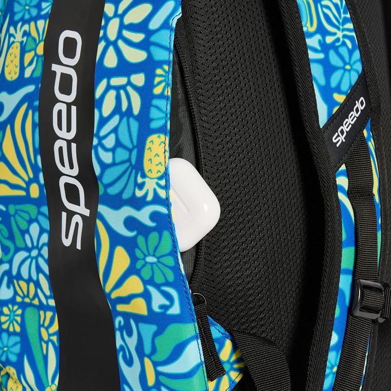Schwimmrucksack Speedo Team Printed 35 l summer stamp deep sapphire 8
