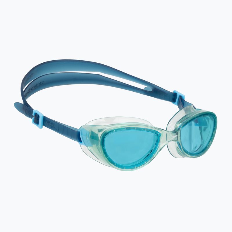 Schwimmbrille Speedo Futura Hydrospex fair aqua/cobalt