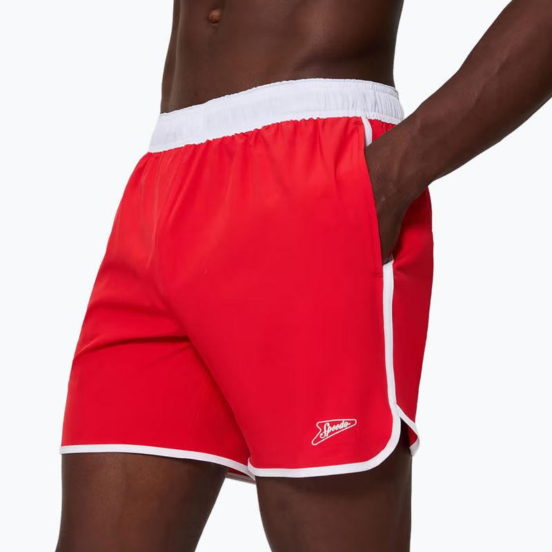 Herren-Badeshorts Speedo Jetstream Retro Logo Volley 16" 8-005082003 high risk red 4