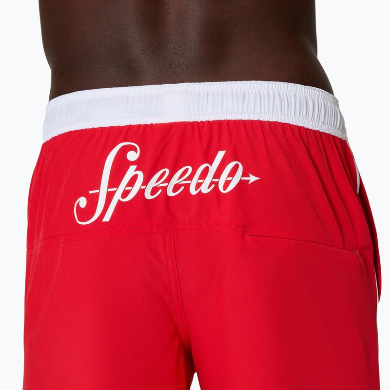 Herren-Badeshorts Speedo Jetstream Retro Logo Volley 16" 8-005082003 high risk red 7