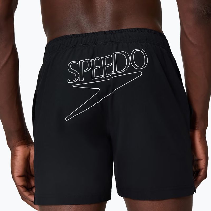 Herren Badeshorts Speedo Classic Logo Volley 16" anthracite 6
