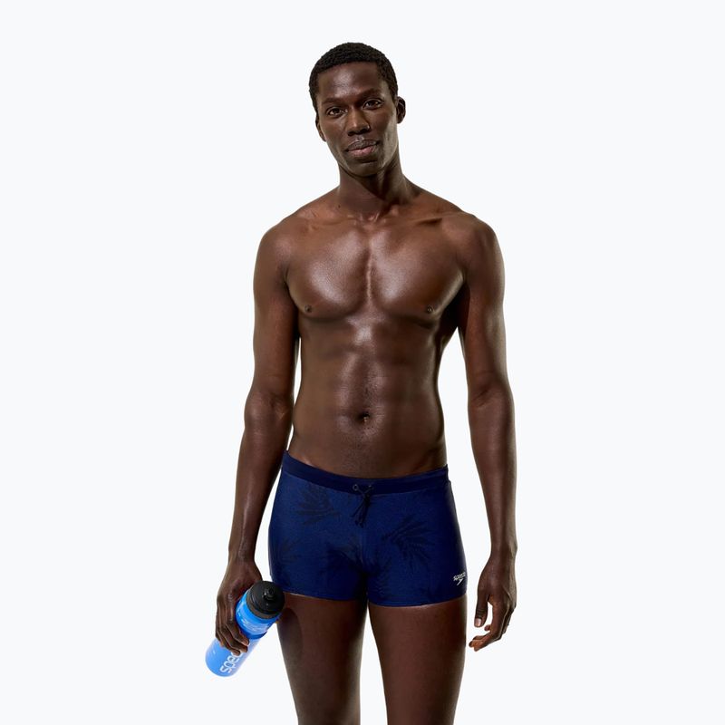 Herren-Badeboxershorts Speedo Valmilton Aquashort peacoat/navy 3