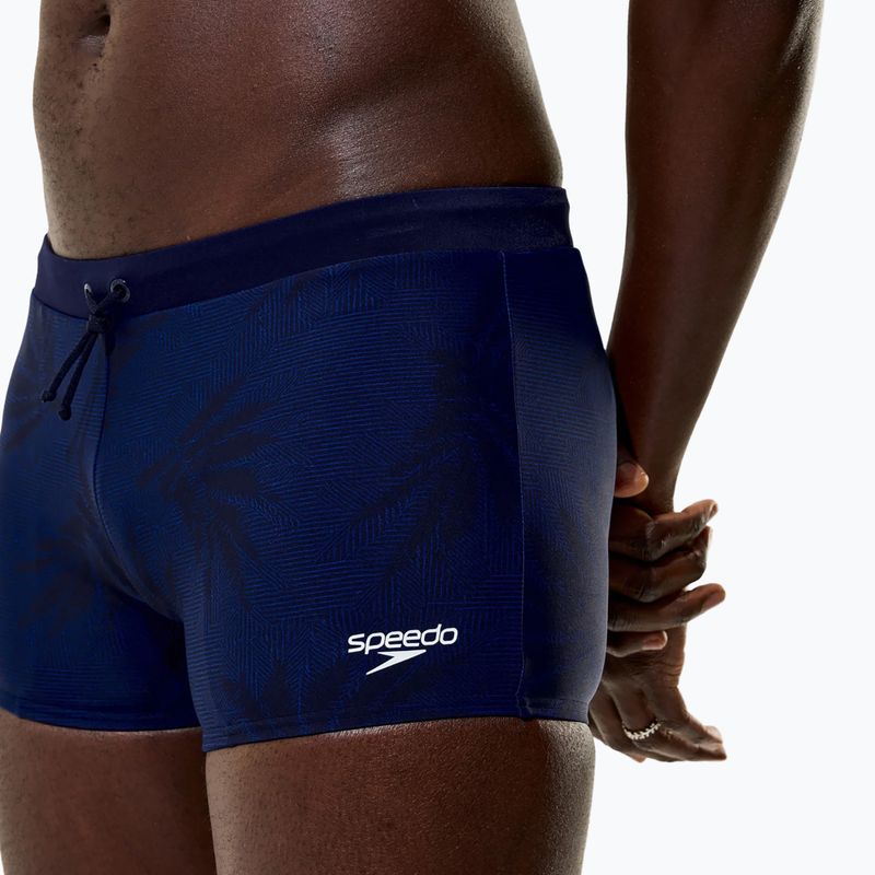 Herren-Badeboxershorts Speedo Valmilton Aquashort peacoat/navy 6