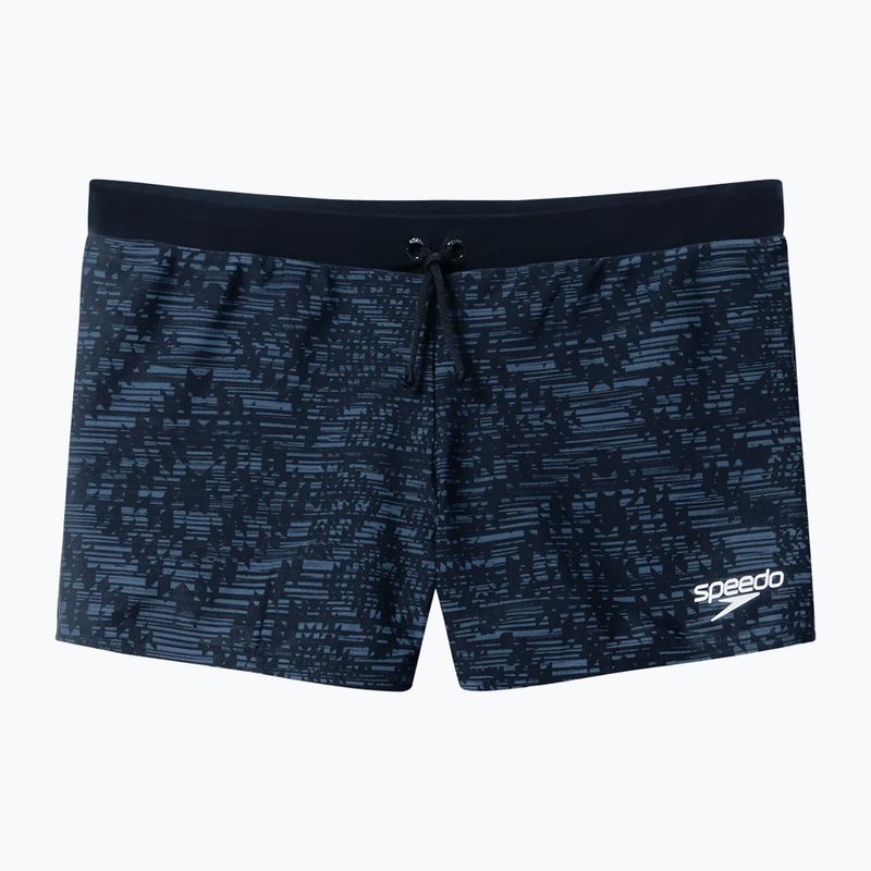 Herren-Badeboxershorts Speedo Valmilton Aquashort anthracite