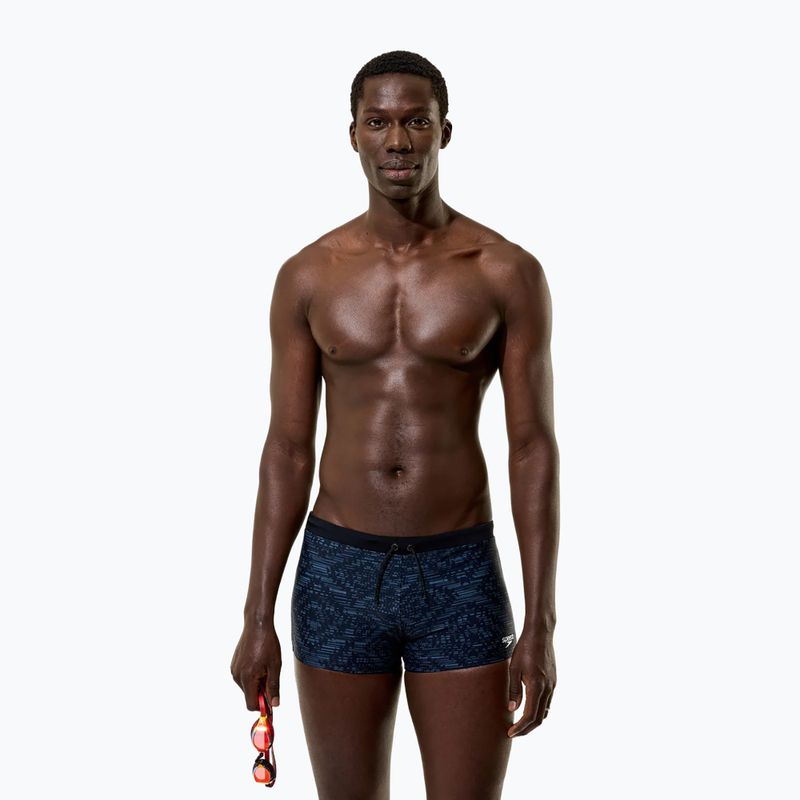 Herren-Badeboxershorts Speedo Valmilton Aquashort anthracite 3
