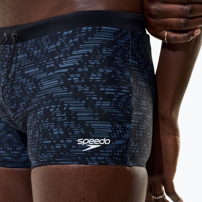 Herren-Badeboxershorts Speedo Valmilton Aquashort anthracite 6