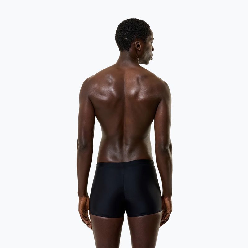 Herren-Badeboxershorts Speedo Medley Logo Aquashort anthracite/hyper teal 4