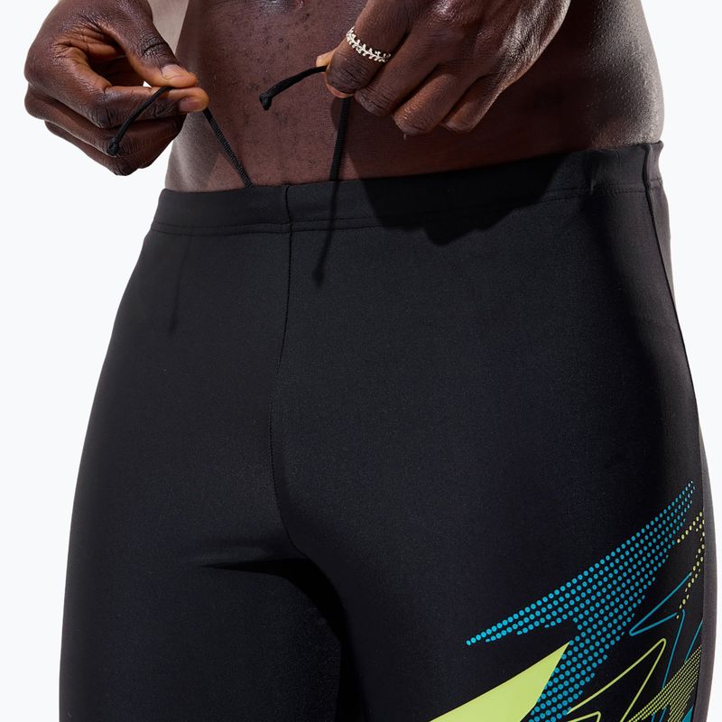 Jammer-Badehose für Herren Speedo Medley Logo Jammer anthracite/hyper teal 7