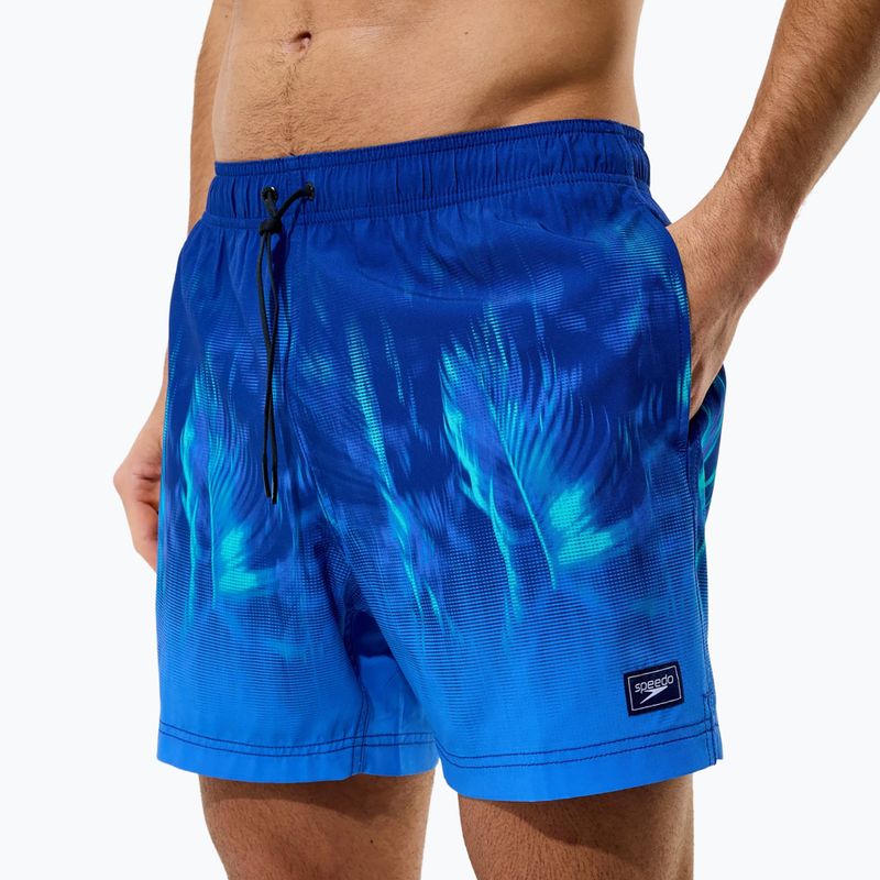 Herren-Badeshorts Speedo Printed Redondo Edge Volley 16" night watch 4
