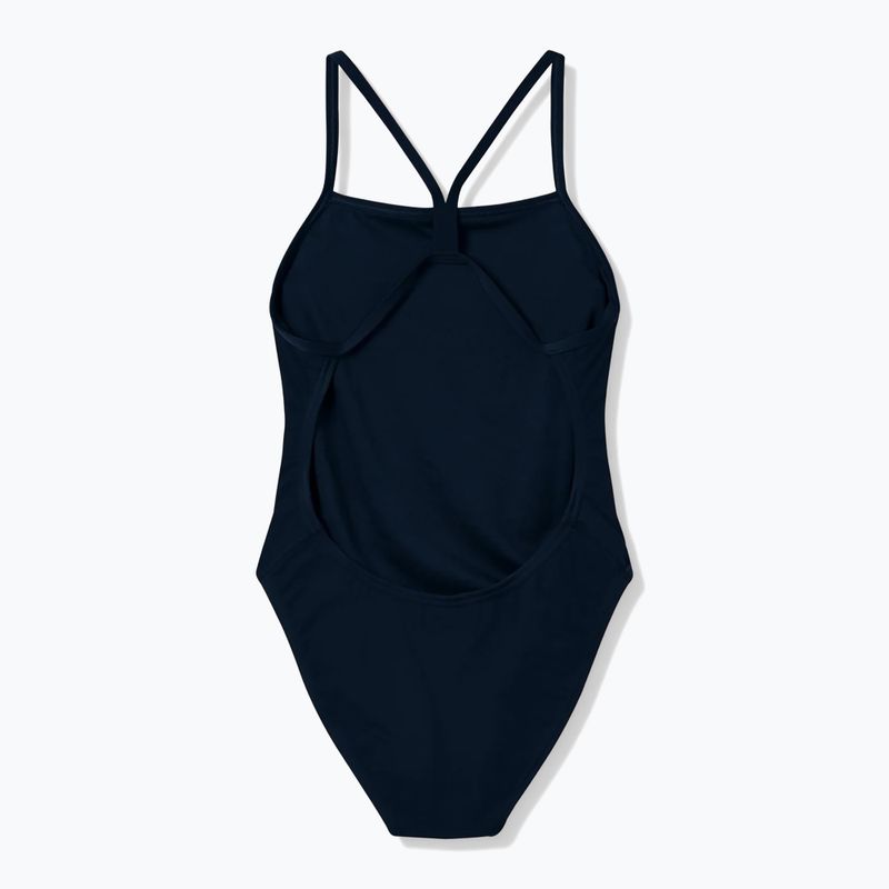 Damen-Einteiler Badeanzug Speedo Solid Endurancex V-Back 2.0 team black 2