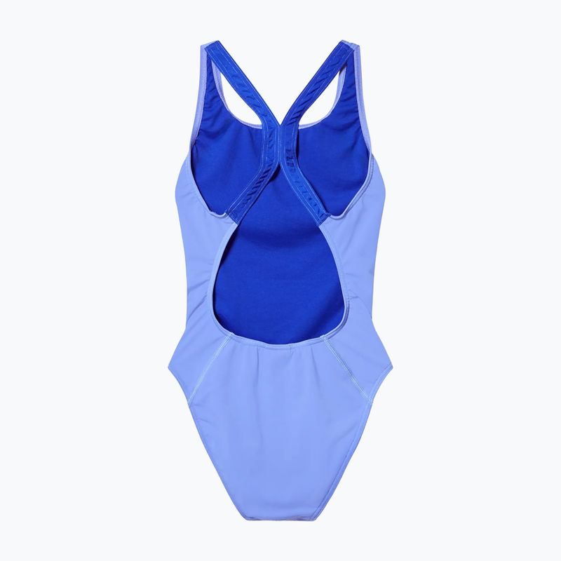 Damen-Einteiler Badeanzug Speedo Solid Powerback moonlight lavender 2