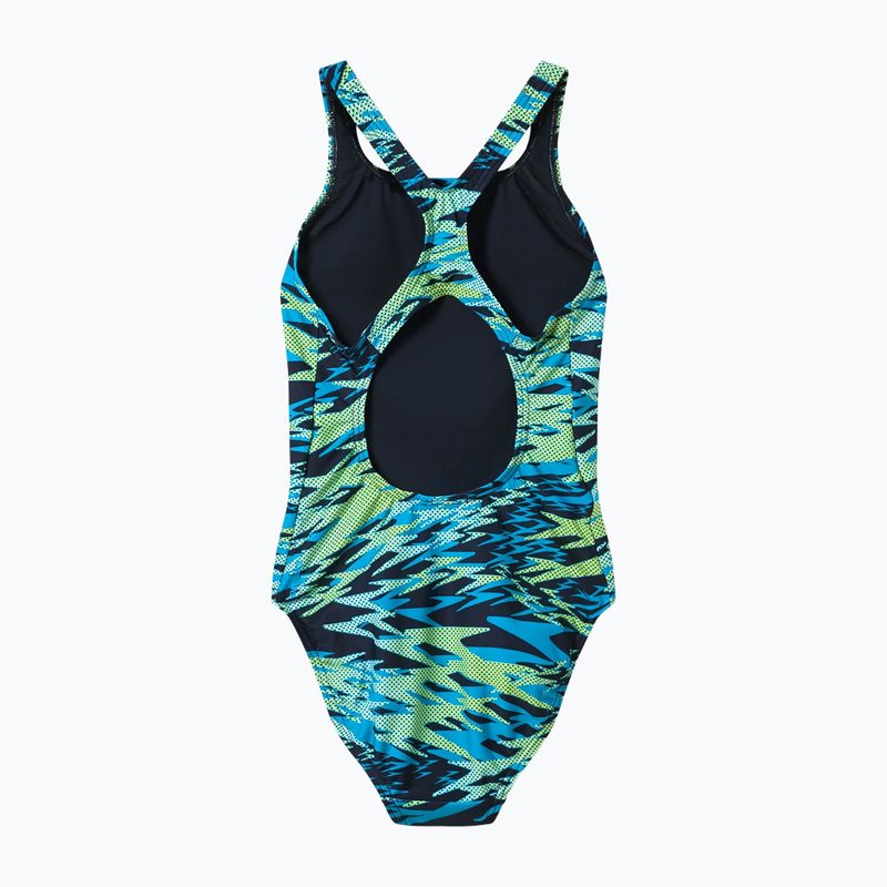 Damen-Einteiler Badeanzug Speedo Hyperboom Print Medalist hyper teal 8