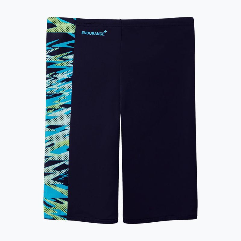 Kinder-Jammer Speedo Hyperboom Splice Jammer anthracite/hyper teal 2