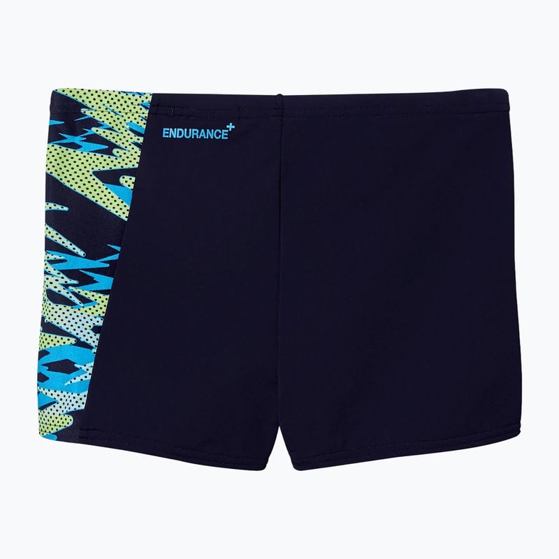  Jungen-Badeboxer Speedo Hyperboom Splice Aquashort anthracite/hyper teal 2