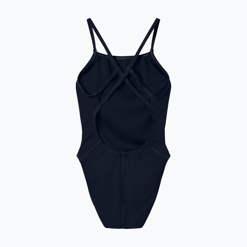 Damen-Einteiler Badeanzug Speedo Solid Endurancex Strappy Back team black 2