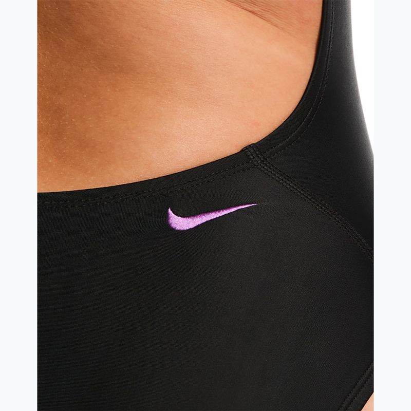 Damen-Einteiler Badeanzug Nike Logo Graphic bright violet 5