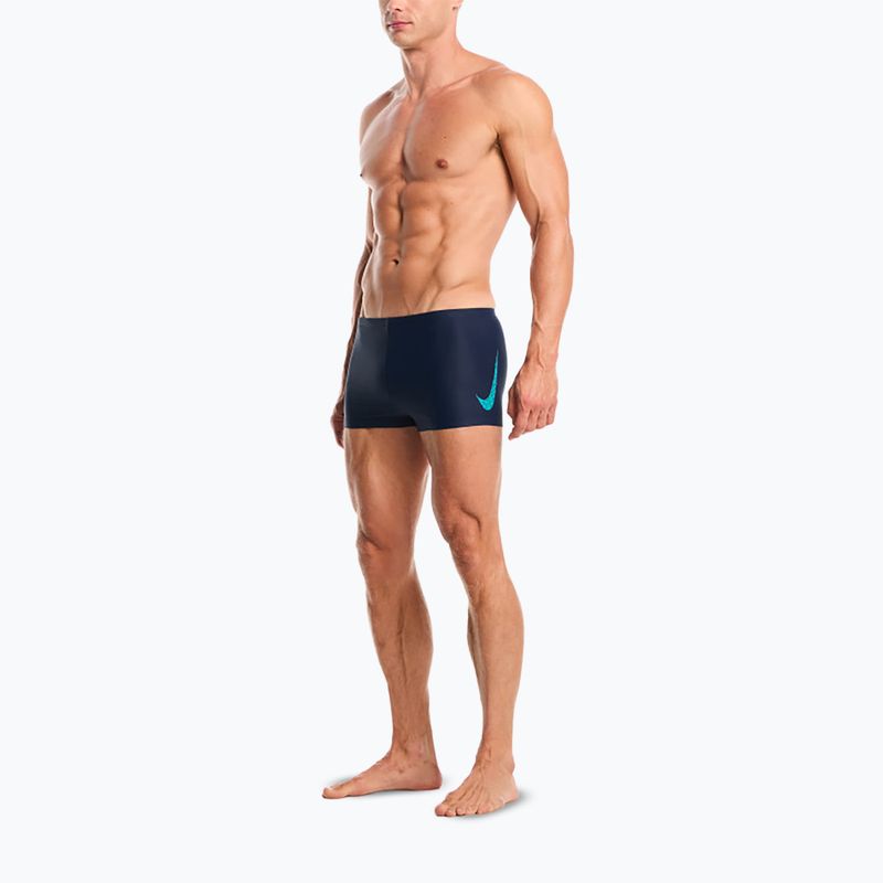 Badehose Nike Logo Graphic Square Leg energy 2
