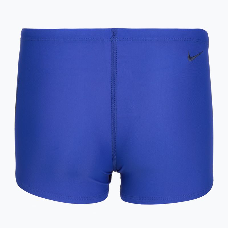 Jungen-Badeboxer Nike Logo Graphic Square Leg game royal 2
