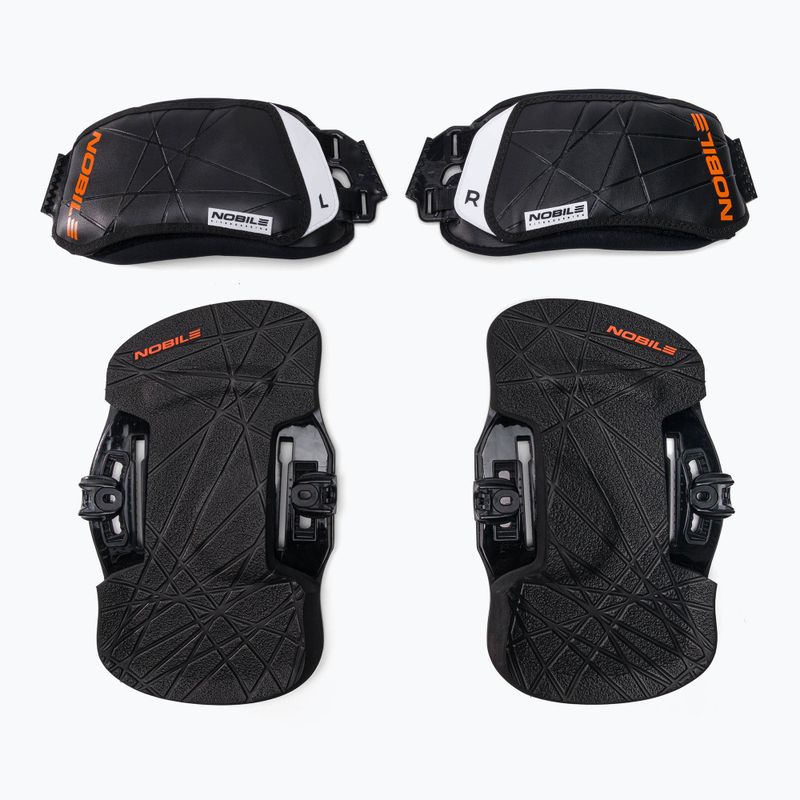 Nobile IFS 2022 Next kiteboarding Pads und Riemen schwarz